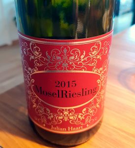 Julian Haart Mosel Riesling 2015