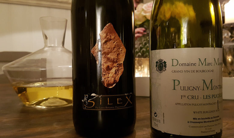 2010 Didier Dagueneau Pouilly-Fumé Silex (t.v), 2012 Marc Morey Puligny-Montrachet Les Pucelles